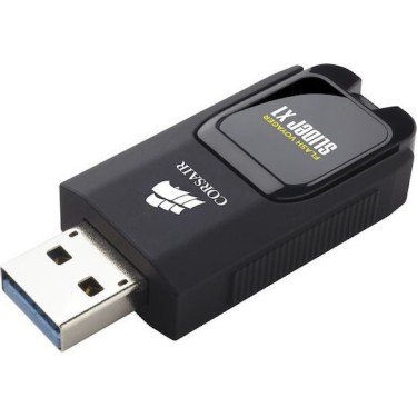 Corsair Voyager Slider X1 128GB USB 3.0 Stick Μαύρο
