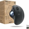 Logitech Ergo M575 for Business Ασύρματο Εργονομικό Bluetooth Ποντίκι Μαύρο