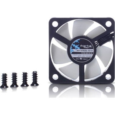Fractal Design Silent Series R3 Case Fan 50mm με Σύνδεση 3-Pin Λευκό
