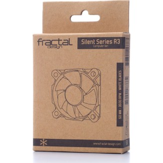 Fractal Design Silent Series R3 Case Fan 50mm με Σύνδεση 3-Pin Λευκό