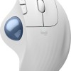Logitech Ergo M575S Ασύρματο Bluetooth Ποντίκι με Trackball Λευκό