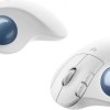 Logitech Ergo M575S Ασύρματο Bluetooth Ποντίκι με Trackball Λευκό