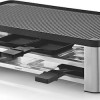 WMF Lono Επιτραπέζια Ηλεκτρική Ψησταριά Raclette Λείας Πλάκας 1500W με Ρυθμιζόμενο Θερμοστάτη 54.5x24.1εκ.