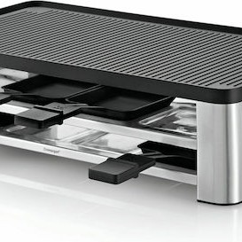 WMF Lono Επιτραπέζια Ηλεκτρική Ψησταριά Raclette Λείας Πλάκας 1500W με Ρυθμιζόμενο Θερμοστάτη 54.5x24.1εκ.