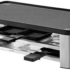 WMF Lono Επιτραπέζια Ηλεκτρική Ψησταριά Raclette Λείας Πλάκας 1500W με Ρυθμιζόμενο Θερμοστάτη 54.5x24.1εκ.