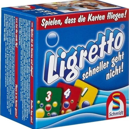 Επιτραπέζιο Παιχνίδι Ligretto για 2-4 Παίκτες 8+ Ετών (EN) Schmidt Spiele