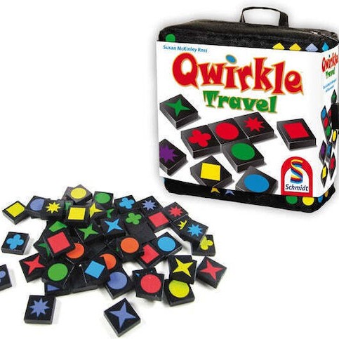 Επιτραπέζιο Παιχνίδι Qwirkle Travel για 2-4 Παίκτες 6+ Ετών (EN) Schmidt Spiele