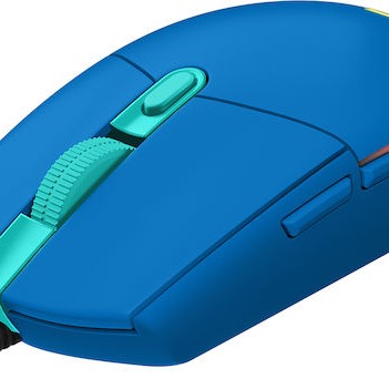 Logitech G203 Lightsync RGB Gaming Ποντίκι 8000 DPI Μπλε