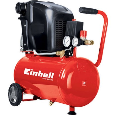 Einhell TE-AC 230/24 Κομπρεσέρ Αέρος 94dB με Ισχύ 2hp και Αεροφυλάκιο 24lt
