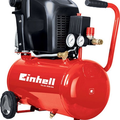 Einhell TE-AC 230/24 Κομπρεσέρ Αέρος 94dB με Ισχύ 2hp και Αεροφυλάκιο 24lt