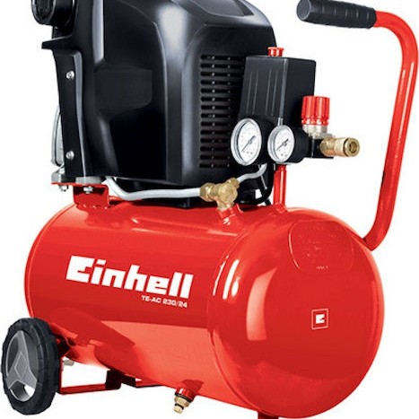 Einhell TE-AC 230/24 Κομπρεσέρ Αέρος 94dB με Ισχύ 2hp και Αεροφυλάκιο 24lt