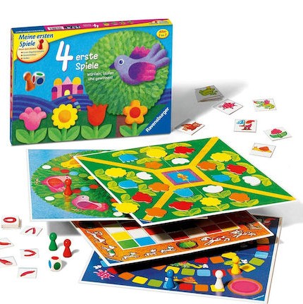 Επιτραπέζιο Παιχνίδι Tα 4 Πρώτα Μου Παιχνίδια 3+ Ετών Ravensburger