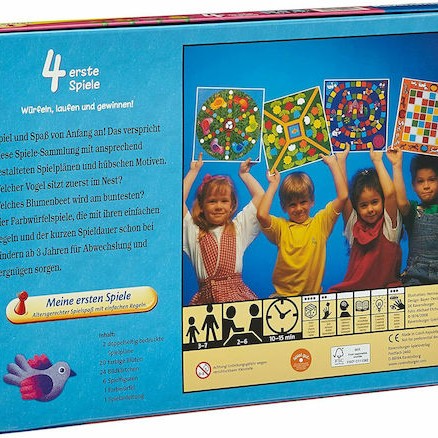 Επιτραπέζιο Παιχνίδι Tα 4 Πρώτα Μου Παιχνίδια 3+ Ετών Ravensburger