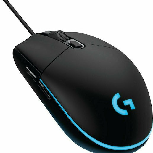 Logitech G203 Lightsync RGB Gaming Ποντίκι 8000 DPI Μαύρο
