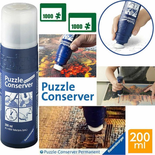 Ravensburger Υγρή Κόλλα Conserver Permanent για 4x1000 κομμάτια Μεγάλου Μεγέθους 200ml