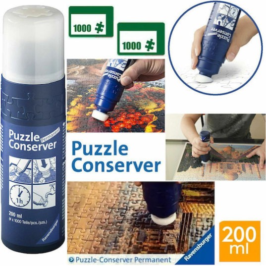 Ravensburger Υγρή Κόλλα Conserver Permanent για 4x1000 κομμάτια Μεγάλου Μεγέθους 200ml