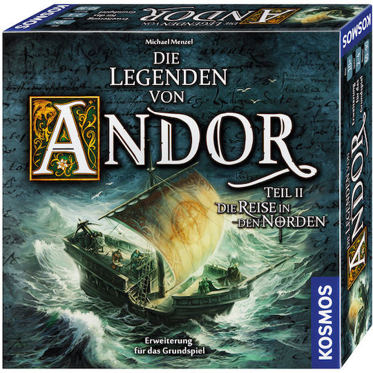 Επέκταση Παιχνιδιού Legends Of Andor: Journey To The North για 2-4 Παίκτες 10+ Ετών (GER) Kosmos