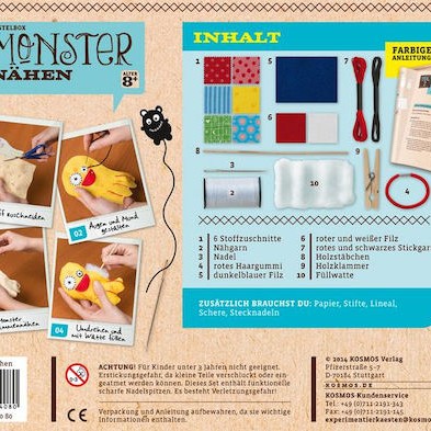 Kosmos Κεντήματα Monster Sewing
