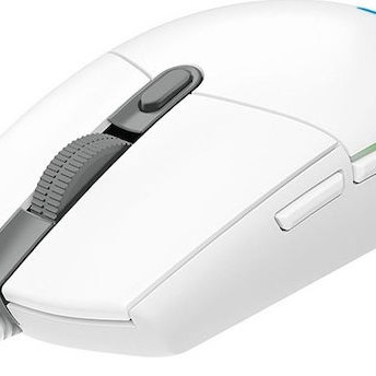 Logitech G203 Lightsync RGB Gaming Ποντίκι 8000 DPI Λευκό