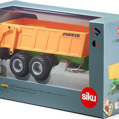Siku Φορτηγό Tandem Trailer Preassembled Truck Trailer για 3+ Ετών