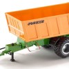 Siku Φορτηγό Tandem Trailer Preassembled Truck Trailer για 3+ Ετών