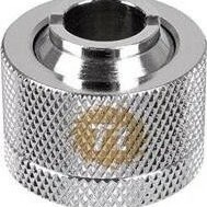Thermaltake Pacific 1/2'' ID x 5/8'' OD Compression Fittings Ασημί