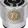 Thermaltake Pacific 3/8'' ID x 1/2'' OD Compression Chrome