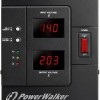 Powerwalker AVR 2000 SIV Σταθεροποιητής Τάσης 2000VA με 2 Πρίζες Ρεύματος