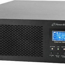 Powerwalker VFI 1000 CRM LCD UPS On-Line 1000VA 800W με 3 IEC Πρίζες