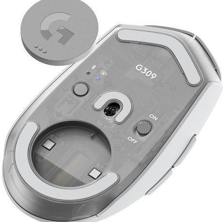 Logitech G309 Lightspeed Ασύρματο Gaming Ποντίκι Λευκό