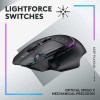 Logitech G502 X Plus Ασύρματο RGB Gaming Ποντίκι 25600 DPI Μαύρο