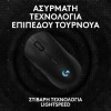 Logitech G Pro 2 Lightspeed Ασύρματο RGB Gaming Ποντίκι 44000 DPI Μαύρο
