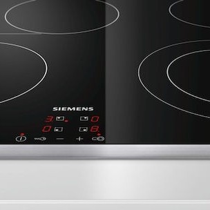 Siemens iQ300 Κεραμική Εστία με Πλαίσιο Αυτόνομη με Λειτουργία Κλειδώματος 58.3x51.3εκ.