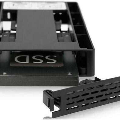 Icy Dock EZConvert Lite Light Weight Open Air 2.5 Inch to 3.5 Inch SAS/SATA HDD/SSD Converter/Mounting Kit for Internal 3.5 Inch Drive Bay Μαύρο (MB882SP-1S-3B)