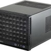 Silverstone Sugo SG13B Mini Tower Κουτί Υπολογιστή Μαύρο