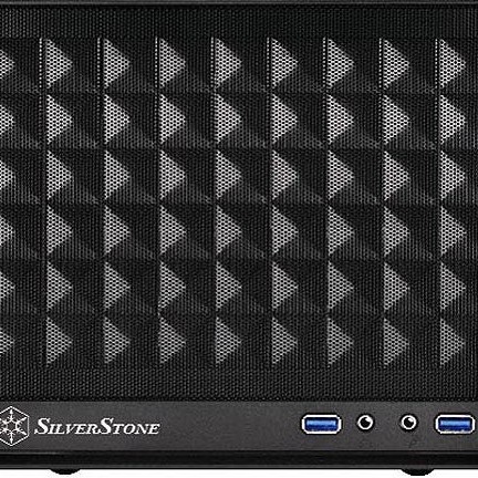 Silverstone Sugo SG13B Mini Tower Κουτί Υπολογιστή Μαύρο