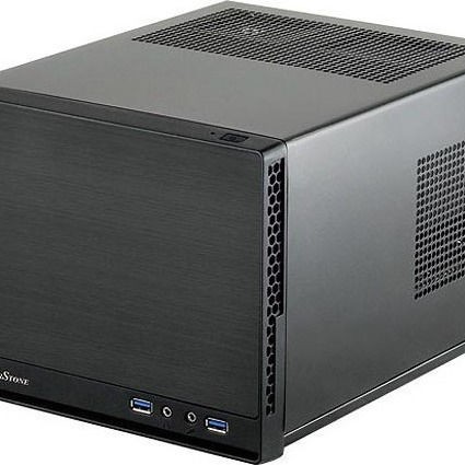 Silverstone Sugo SG13B-Q Cube Κουτί Υπολογιστή Μαύρο