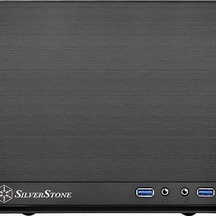Silverstone Sugo SG13B-Q Cube Κουτί Υπολογιστή Μαύρο