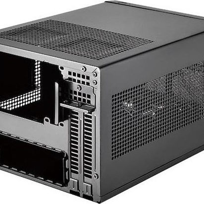 Silverstone Sugo SG13B-Q Cube Κουτί Υπολογιστή Μαύρο