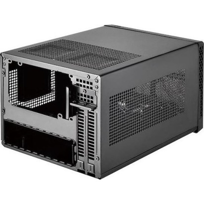 Silverstone Sugo SG13B-Q Cube Κουτί Υπολογιστή Μαύρο
