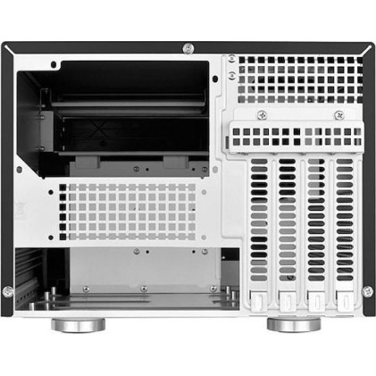 Silverstone Sugo SG11B Mini Tower Κουτί Υπολογιστή Μαύρο