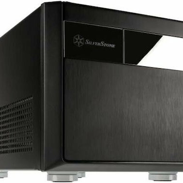 Silverstone Sugo SG11B Mini Tower Κουτί Υπολογιστή Μαύρο