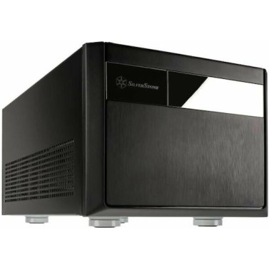Silverstone Sugo SG11B Mini Tower Κουτί Υπολογιστή Μαύρο