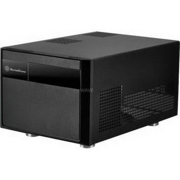 Silverstone Sugo SG11B Mini Tower Κουτί Υπολογιστή Μαύρο