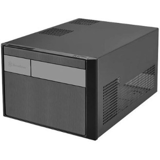 Silverstone Sugo SG11B Mini Tower Κουτί Υπολογιστή Μαύρο
