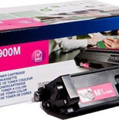 Brother TN-900M Γνήσιο Toner Laser Εκτυπωτή Ματζέντα High Yield 6000 Σελίδων (TN-900M)