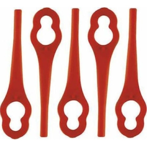 Set 10 Einhell Blades Ge-ct 18 Li Trimmer 6 X 9.5 X 2.5 Cm