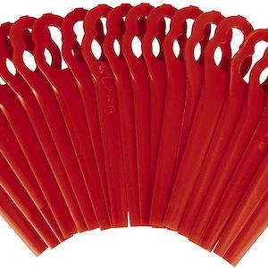 Set 10 Einhell Blades Ge-ct 18 Li Trimmer 6 X 9.5 X 2.5 Cm