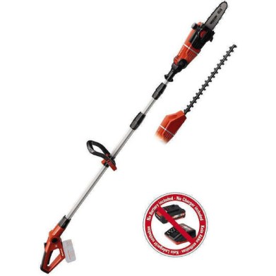 Einhell GE-HC 18 Li T- Solo Πολυμηχάνημα Κήπου Μπαταρίας με Κονταροπρίονο και Μπορντουροψάλιδο