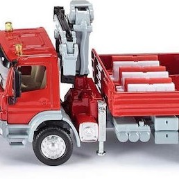 Siku Γερανός Mercedes Atego Κόκκινο με Γερανό για 3+ Ετών